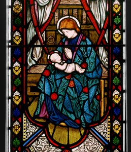 Madonna con Bambino, 1863 da Henry Holiday