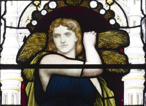 Ruth con il grano (dettaglio), 1881-83 da Henry Holiday