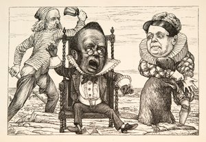 Tanto era il suo spavento che il suo panciotto diventò bianco, pub. 1876