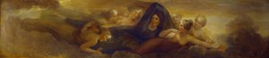 Notte, con le Pleiadi, 1834 (olio su pannello di mogano) da Henry Howard