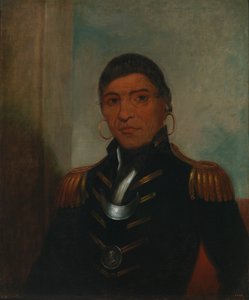 Grande Buffalo Chippewa, 1832-1833 da Henry Inman