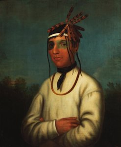 Caa-Tou-See (Chippewa) 1831 da Henry Inman
