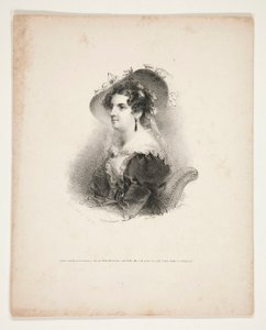 Ritratto a mezzo busto di una giovane donna da Henry Inman