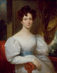 Ritratto di Fanny Kemble Butler da Henry Inman