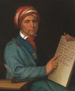 Sequoyah (1770-1843 circa), 1830 circa (olio su tela)