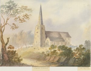 Lichfield - Chiesa di San Michele da Henry James Noyes