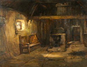 Interno - Cottage di campagna da Henry Jobson Bell