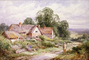 Un sentiero per pecore vicino a Woburn, Bedfordshire