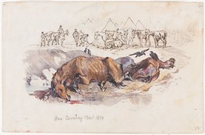 La nostra cavalleria, cavalli morti da Henry John Wilkinson