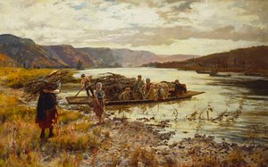Attraversando il lago