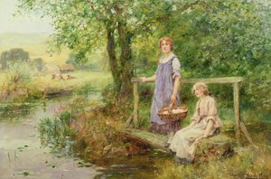 Il ponte pedonale da Henry John Yeend King