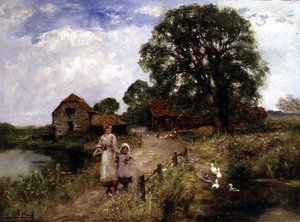 Il sentiero lungo il fiume da Henry John Yeend King