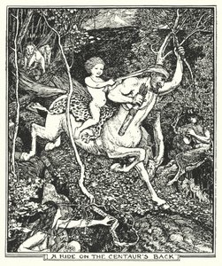 Una cavalcata sulla schiena del Centauro da Henry Justice Ford
