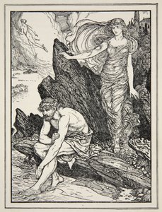 Calipso ha pietà di Ulisse, da 