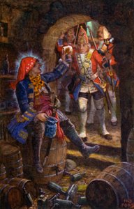 Padre Redcap trovato in cantina
