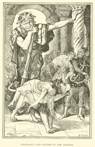 Il Leone di Grumedan porta la Principessa (incisione) da Henry Justice Ford