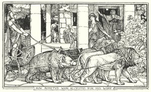 Come Admeto vinse Alcesti per sua moglie da Henry Justice Ford