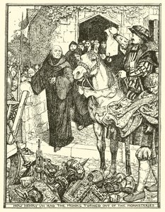 Come Enrico VIII Ha Espulso i Monaci dai Monasteri da Henry Justice Ford