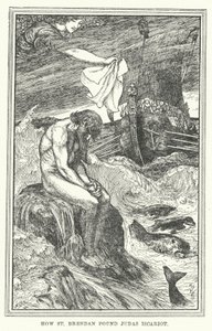 Come San Brendano trovò Giuda Iscariota da Henry Justice Ford