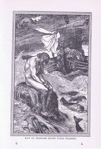 Come San Brendano trovò Giuda Iscariota, 1912 da Henry Justice Ford