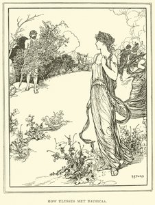 Come Ulisse incontrò Nausicaa da Henry Justice Ford