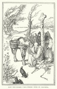 Come il cavallo simpatizzava con San Columba da Henry Justice Ford