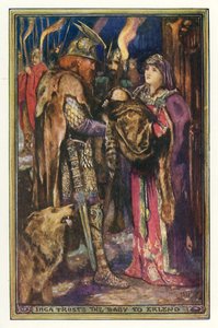 Inga affida il bambino a Erleno da Henry Justice Ford
