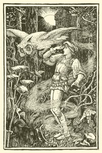 Jorinde e Joringel (incisione) da Henry Justice Ford
