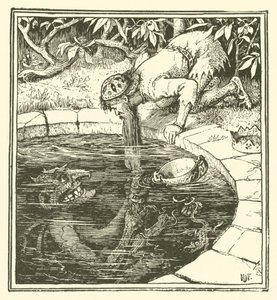 Re Kojata (incisione) da Henry Justice Ford