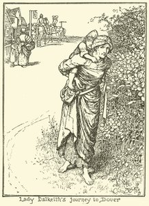 Il viaggio di Lady Dalkeith a Dover da Henry Justice Ford