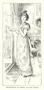 Mademoiselle de Laistre e la sua donnola da Henry Justice Ford