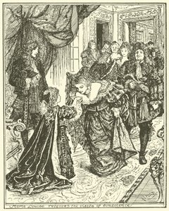 Maria Luisa riceve le visite di condoglianze da Henry Justice Ford