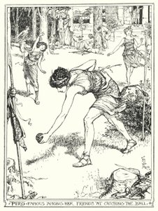 Pero famosa tra le sue amiche per prendere la palla da Henry Justice Ford