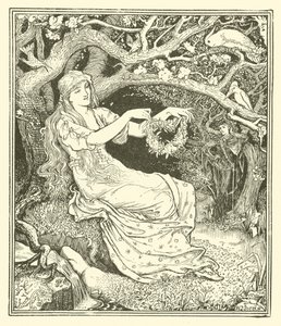 Il principe Narciso e la principessa Potentilla da Henry Justice Ford