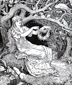 Principessa Narciso e Principessa Potentilla da Henry Justice Ford