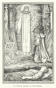 San Francesco sogna le spade