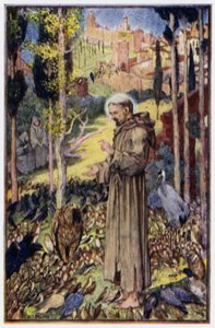 San Francesco predica agli uccelli
