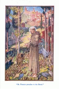San Francesco predica agli uccelli, 1912