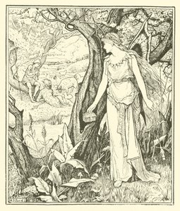 Sylvain e Jocosa (incisione) da Henry Justice Ford