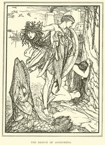 Il salvataggio di Andromeda da Henry Justice Ford