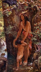 La ragazza lo bagnava ogni mattina nella piscina da Henry Justice Ford