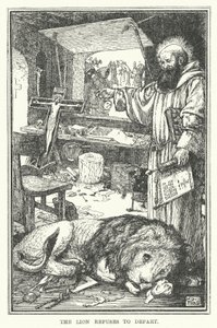Il leone rifiuta di partire da Henry Justice Ford