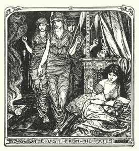 La visita delle Parche da Henry Justice Ford