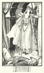 Apparve sulla soglia una bella ebrea (incisione) da Henry Justice Ford