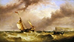 Navigazione al largo del South Foreland da Henry King Taylor