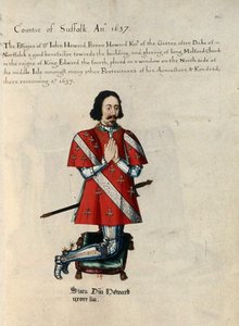 Sir John Howard Barone Howard Cavaliere della Giarrettiera