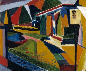 Paesaggio astratto da Henry Lyman Saÿen