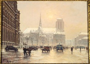 Notre-Dame vista da Place de l