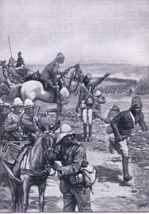 La battaglia di Omdurman: la brigata di MacDonald respinge l