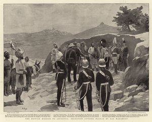 La missione britannica in Abissinia, ricevimento fuori Harrar da Ras Makonnen da Henry Marriott Paget